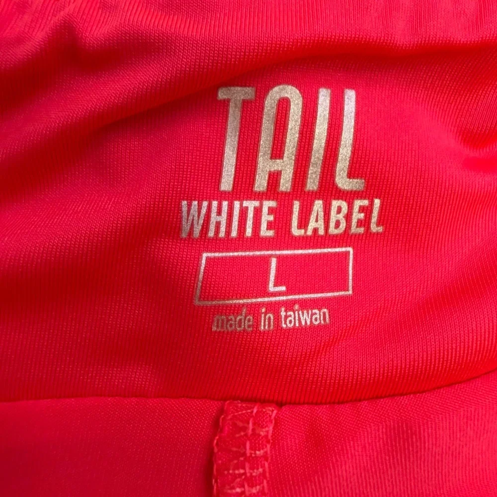 Tail White Label Womens Red Black White Leaf Print Golf Tennis Skort Size L